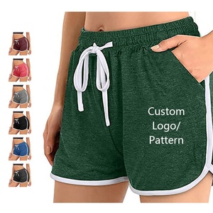 Pantalones cortos deportivos de verano al por mayor pantalones cortos de yoga suaves coloridos de alta calidad para mujer para correr al aire libre ropa de gimnasio para mujer - Product Image 1