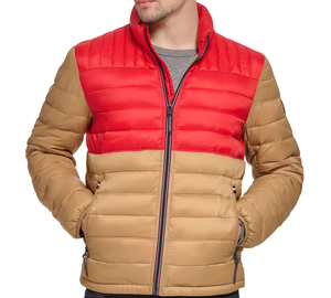 Vente chaude à manches longues doudoune couleur unie haute qualité nouvelle arrivée col montant extérieur prix raisonnable veste bouffante - Product Image 1