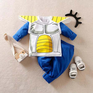 Conjunto de disfraz de cosplay para bebé de Dragon Ball, top y pantalones - Product Image 3