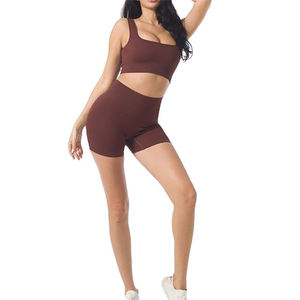 ชุดโยคะเอวสูงสำหรับผู้หญิงปรับขนาดได้โลโก้ออกแบบได้ตามต้องการ - Product Image 2