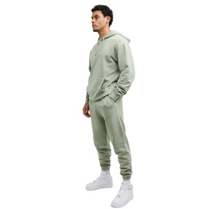 Unisex Casual Winter Sportswear <b>Set</b> Men's Hoodie and Track Suit with Custom Logo Plus Size Design - Product Image 4