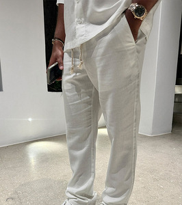 OEM ODM Service Best Edition <b>Men's</b> Cotton Fabric <b>Casual</b> Pants <b>Trousers</b> Comfortable Anti-Wrinkle Breathable High Quality Designer - Product Image 6