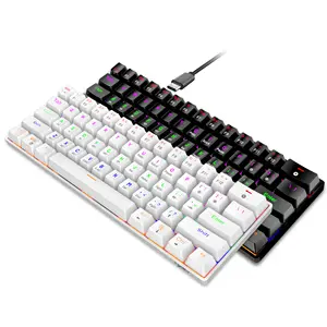 Bagikan 2021 Baru 61 Tombol Gaming Keyboard dan Mouse Combo Mini Keyboard Gaming untuk PC