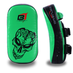 Coussinets de frappe incurvés durables pour le MMA thaïlandais, le kickboxing, le taekwondo, l'entraînement au coup de pied, cible de frappe, équipement d'entraînement - Product Image 3