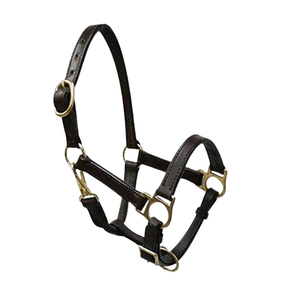 Meilleure vente au prix de gros, équitation durable de qualité supérieure, cuir véritable, licou de luxe, couleur personnalisée, logo AL RAHMAN TACKS - Product Image 4