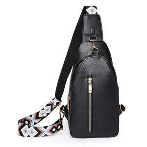 SFI último diseño de moda Oxford Sling Bag logotipo personalizado portátil al aire libre correr bandolera bolsa de pecho para damas - Product Image 5