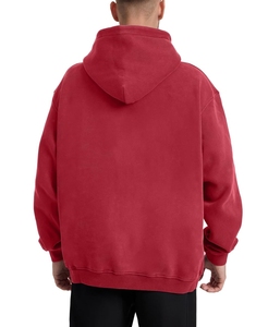 Sweats à capuche de luxe pour hommes surdimensionnés 100% coton mélangé pull sweat écologique sweat à capuche lourd pour hommes pour l'hiver - Product Image 3
