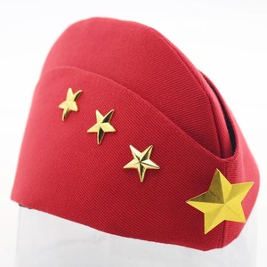 หมวกแก๊ปพับได้ลายดาวสำหรับผู้หญิง แฟชั่น โพลีเอสเตอร์/ผ้าฝ้าย หมวกคอสเพลย์ ธุรกิจ งานกลางแจ้ง งานปาร์ตี้ ชุดลำลอง พิมพ์โลโก้ - Product Image 2