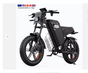 Vélo de montagne électrique VARUN 2025 avec pneus larges de 20 pouces, autonomie de 140 km, livraison directe d'usine, stock disponible, Ebike 31.5ah - Product Image 1