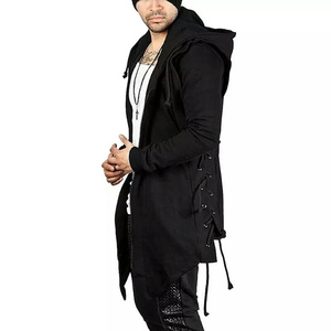 Hombres Heaven Rose 100% algodón Sportswear Fleece Zip-up Hoodies con diseño sólido de moda para el invierno - Product Image 5