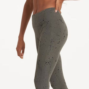 Leggings pour femmes tendance, taille haute, 100% coton, matière tricotée respirante, style décontracté, leggings pour femmes - Product Image 6