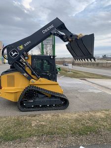 Nuevo para John para 325G Skid Steer Mini cargador frontal con motor Mitsubishi 100HP 4WD bomba de transmisión de engranajes y rodamiento - Product Image 5