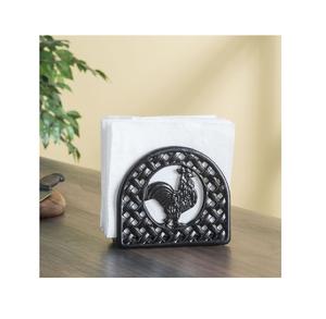 Soporte de servilleta de metal de calidad superior, soporte de pañuelos de diseño antiguo para soporte de pañuelos decorativo de mesa al mejor precio - Product Image 1