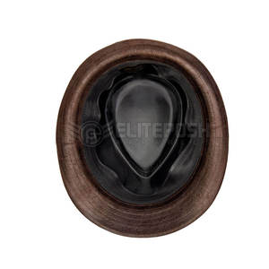 High Quality Customizable <b>Leather</b> <b>Hat</b> for Men Top Trending Comfortable Design with Size and Pattern Printed Logo for Adults - Product Image 6