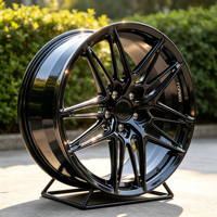 Jantes forgées JWYC 5x120 Style 826 pour BMW M3 M5 E39 E46 E60 E92 E90 F80 F30 F82 18 19 20 pouces, jantes en alliage noir personnalisées