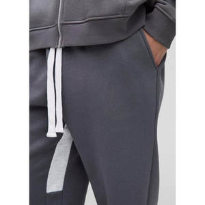 Pantalones de chándal de color sólido para hombre, pantalones de calle informales lavados a la venta - Product Image 3