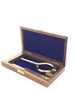 Premium Eco-Friendly Multi-Function Brass Navigation Divider Portable Pointer Storage Box Nautical Chart Plotting Compass
