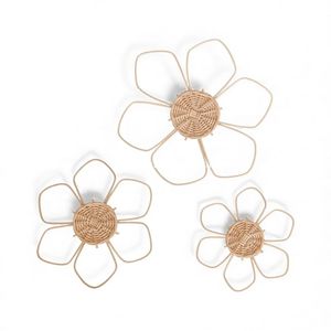 Decoración de Pared Tejida a Mano con Flores Naturales para Cuarto de Niños y Bebés, Procedente de Vietnam - Product Image 1