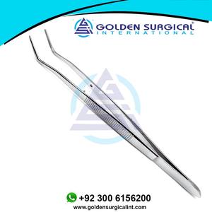 Pinzas Curvas de Acero Inoxidable de Alta Calidad a Precio de Fábrica DENTAL |   Pinzas para Tratamiento Endodóntico |   Pinzas Universitarias - Product Image 6