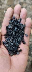 Décoration de roche de jardin enduite de résine de pierre de galets d'agate noir de jais poli pour l'usage extérieur disponible dans de petites et grandes tailles - Product Image 6