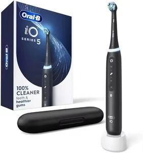 แปรงสีฟันไฟฟ้า Oral-B IO Series 5พร้อม (1) หัวแปรงชาร์จได้สีดำ - Product Image 2