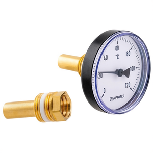 AFRISO BiTh 100 K 0/120C 100mm G1/2B Ax Kl.2 Thermomètre bimétallique Instrument de mesure des paramètres - Product Image 2