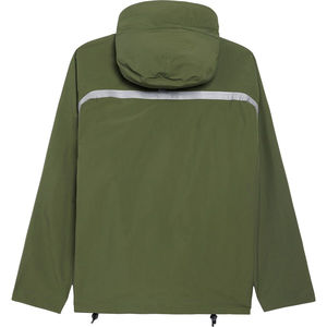 Chaqueta Softshell para hombre Logotipo personalizado Media cremallera Cuello alto 100% Poliéster Track Windbreaker Ropa deportiva para hombres - Product Image 2