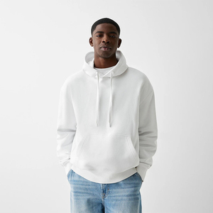 Alta calidad casual con capucha de peso pesado de gran tamaño Sudadera con capucha puff Impresión logotipo personalizado sudaderas con capucha para los hombres - Product Image 2