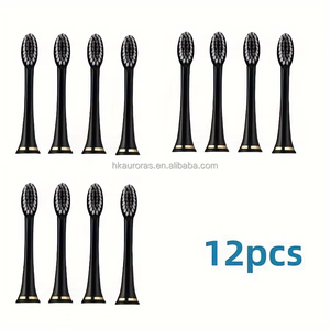 Ultra-Soft Medium Bristle Electric <b>Toothbrush</b> <b>Head</b> Delicate Texture Sensitive Replacement for Household and Outdoor Use - Product Image 1