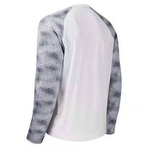 Camisetas de Pesca de Verano de Manga Larga, Transpirables, con Protección Solar UPF 50, de Secado Rápido, Hechas a Medida, de Alta Calidad, 100% Poliéster, Cuello Redondo - Product Image 3