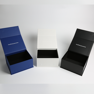 Tùy chỉnh thực hiện hộp với đóng cửa từ Đen đóng cửa từ mỹ phẩm chăm sóc da hộp với miếng bọt biển màu đen chèn - Product Image 6