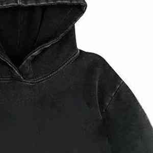 Venta al por mayor de fábrica, sudaderas con capucha desgastadas para hombre, jersey de alta calidad personalizado 80% Algodón, sudaderas con capucha atléticas elegantes de gran calidad para hombre - Product Image 4