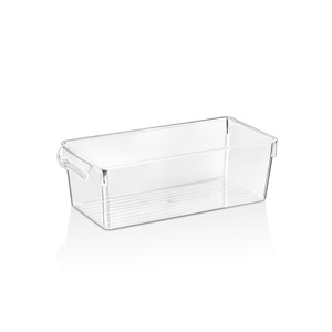 กล่องจัดระเบียบตู้เย็นขนาดใหญ่แบบใส มีหูจับในตัว อเนกประสงค์ สำหรับจัดเก็บในครัว เป็นมิตรกับสิ่งแวดล้อม เหมาะสำหรับผัก ผลไม้ เครื่องเทศ ขนมขบเคี้ยว - Product Image 1