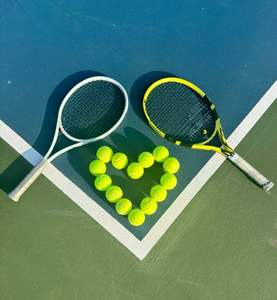 Pelota de Tenis Personalizada con Presión, 64 mm de Diámetro, Alto Rebote, 125-135 cm, Regalo - Product Image 5