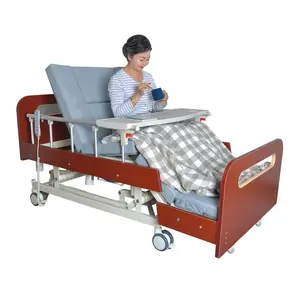 La migliore vendita multi-funzionale elettrico letto di cura con vasino handicap letti per la casa