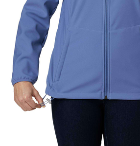 Veste d'hiver pour femme, coupe ajustée, grande taille, imperméable, fermeture éclair, écologique, séchage rapide, respirante, rembourrée en polyester, personnalisable - Product Image 5