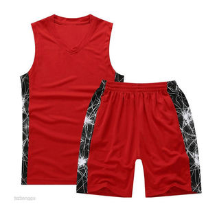 Maillots de basket-ball d'équipe unisexes personnalisés, haute qualité, respirants, imprimés, manches courtes, 100% polyester, vente chaude - Product Image 3