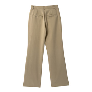 กางเกงขายาวทรงตรงเอวสูงสำหรับผู้หญิง สไตล์ลำลองใส่สบาย - Product Image 2