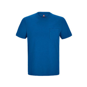 T-shirt in cotone elasticizzato con tasca - Product Image 1