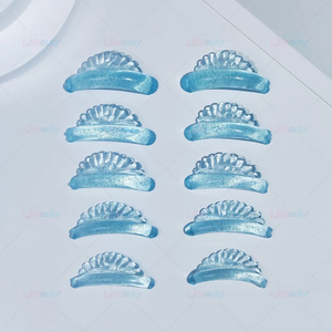 Lot de 5 paires de recourbe-<span class=keywords><strong>cils</strong></span> en silicone réutilisables et colorés pour rehaussement et permanente des <span class=keywords><strong>cils</strong></span> - Product Image 6
