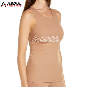 Camiseta sin mangas transpirable de secado rápido para mujer, camiseta sin mangas de bajo precio al por mayor, ropa de entrenamiento sin mangas, camiseta sin mangas para mujer - Product Image 1