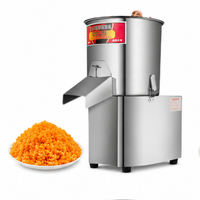 Automatische restaurantmachine voor het malen, hakken en vermalen van fruit, groenten, vlees, gember en knoflook; hoge efficiëntie, voedselveilig.
