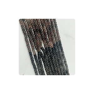 Cuentas de piedra Spactrolite Premium Natural, forma de Rondelle suave, piedras preciosas, tamaños personalizados, 14 pulgadas, fabricación de joyas de hebra - Product Image 3