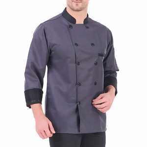 Chaqueta de chef ligera unisex con pantalones a juego, uniforme de cocina de la mejor calidad para hoteles y restaurantes - Product Image 3