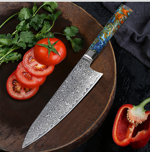 Cuchillo de Chef Japonés Profesional, Fabricación Personalizada al por Mayor, OEM ODM, Hoja de Acero de Damasco, Duradero, Hecho a Mano, Ambidiestro - Product Image 3