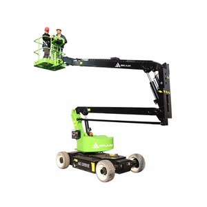 16m Load 200kg Cherry Picker Crane Trailer <b>Ladder</b> Wheel <b>Telescopic</b> Spider Boom Lift - Product Image 6