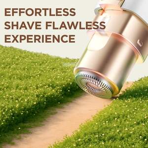 Depiladora Eléctrica Portátil 2 en 1 con Cuchilla Única Recargable, LED Integrado, Depilación Facial, Labial y Corporal - Product Image 6