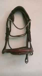 Meilleure vente de bride de cheval en cuir pur et licous nouveau style anglais pour l'équitation haut produit le plus chaud - Product Image 2