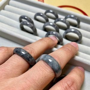 ชุดแหวนอะคริลิกสไตล์นางฟ้าและเรซิ่นสีผสมแบบมินิมอลแหวนแบบมีสไตล์สำหรับผู้ชายผู้หญิงคู่รัก - Product Image 5