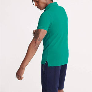 Recién llegado, 100% algodón personalizado para hombre, camisetas de polo, producto caliente con cuello vuelto, función antiarrugas, industria RAM - Product Image 6